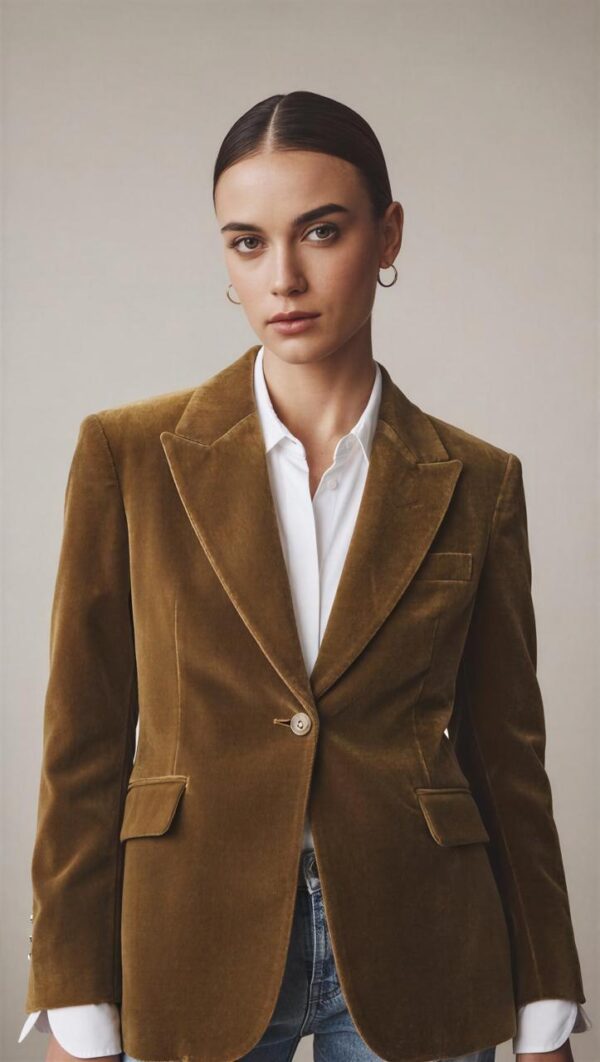 Blazer terciopelo Modelo Amore código 058