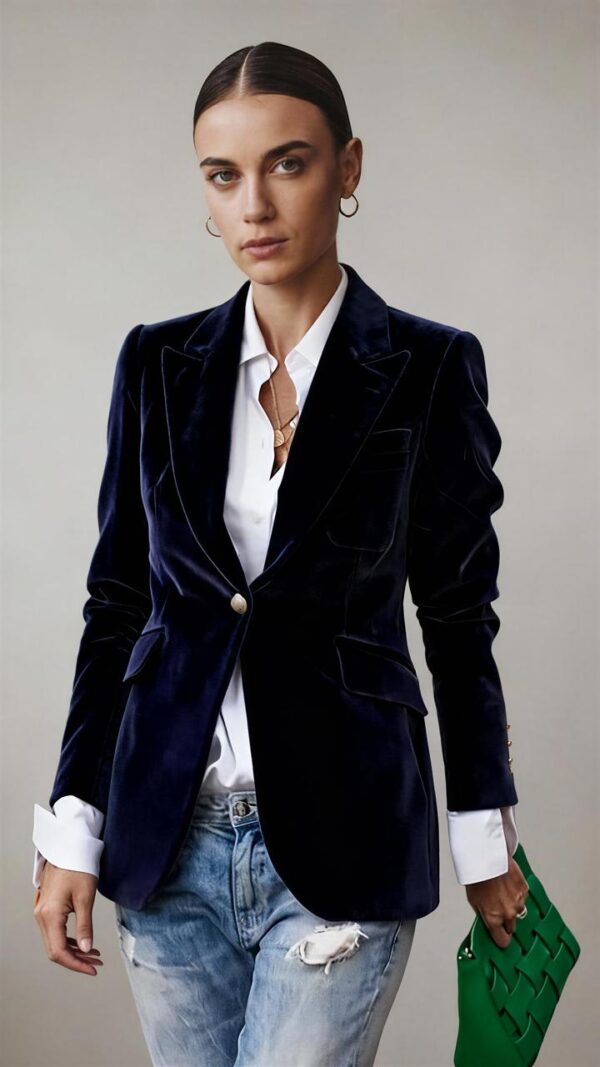 Blazer terciopelo Modelo Amore código 058