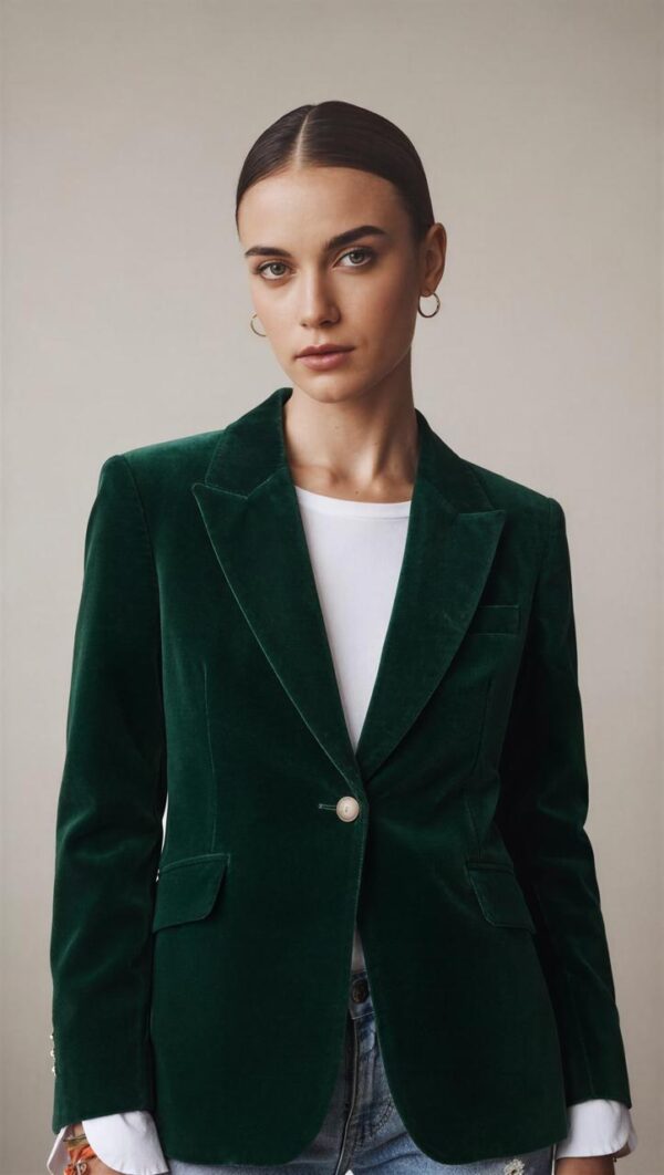 Blazer terciopelo Modelo Amore código 058