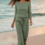 Conjunto de lino Modelo Breatrice código 061