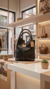 Bolso de piel Modelo Tote Bag Noa Código 129