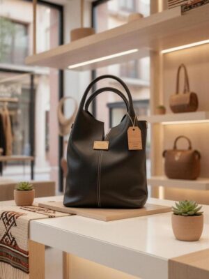 Bolso de piel Modelo Tote Bag Noa Código 129